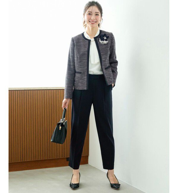 ANY SIS「【セットアップ対応】セレモニーダブルクロス テーパードパンツ」|その他|