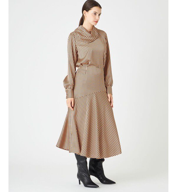 BEIGE,「MABILLON / フレアスカート」|スカート|