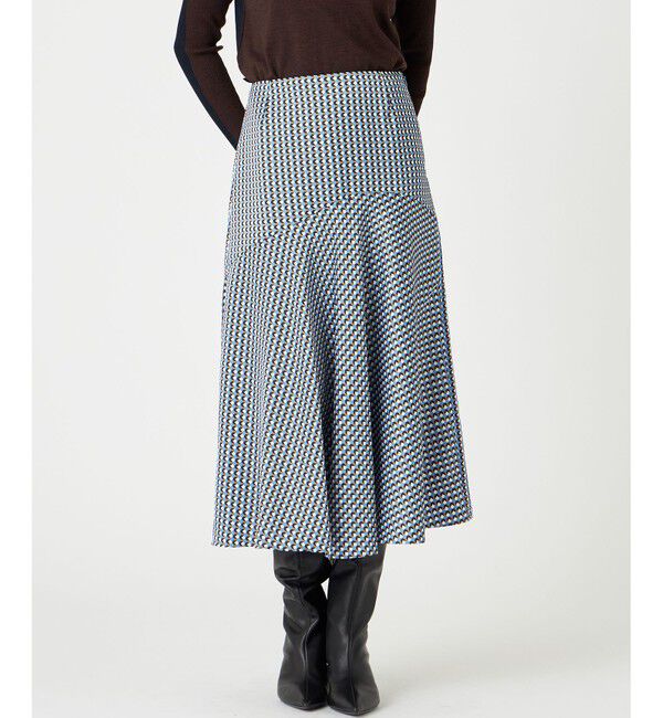 BEIGE,「MABILLON / フレアスカート」|スカート|Sax x Brown