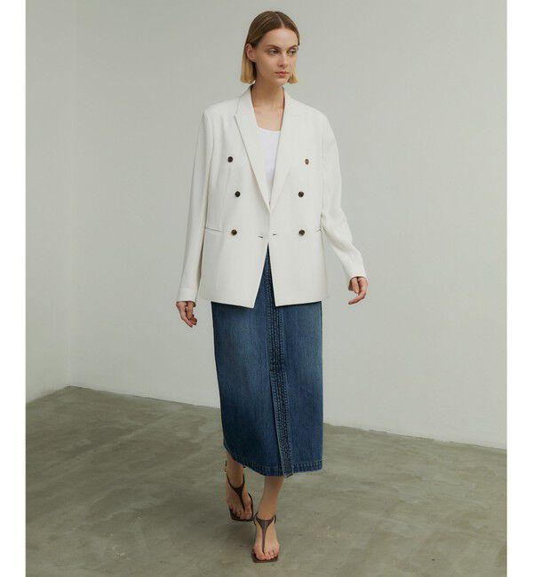 BEIGE,「SAMUEL / シアーバックジャケット」|テーラードジャケット|