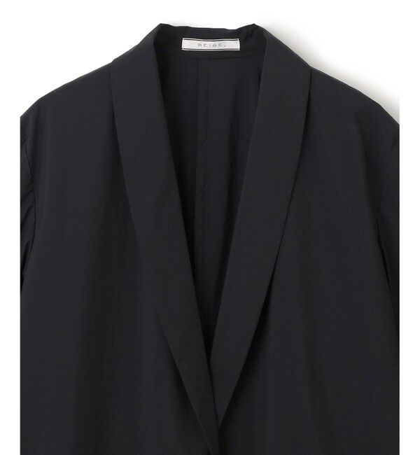 BEIGE,「【洗える/セットアップ対応】SPIGA / ショールカラーライトジャケット」|テーラードジャケット|