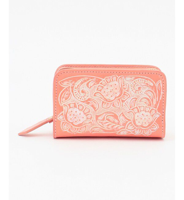 Carving Tribes「Zip mini pouch」|ポーチ|オレンジ