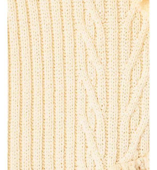 GRACE CONTINENTAL「ミックスフリルニットトップ」|その他|