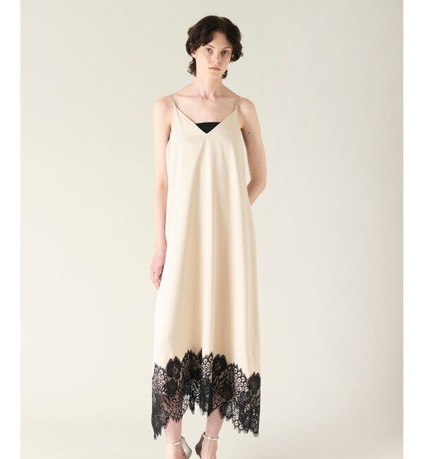 GRACE CONTINENTAL「レースコンビ2wayキャミワンピース」|ワンピース|
