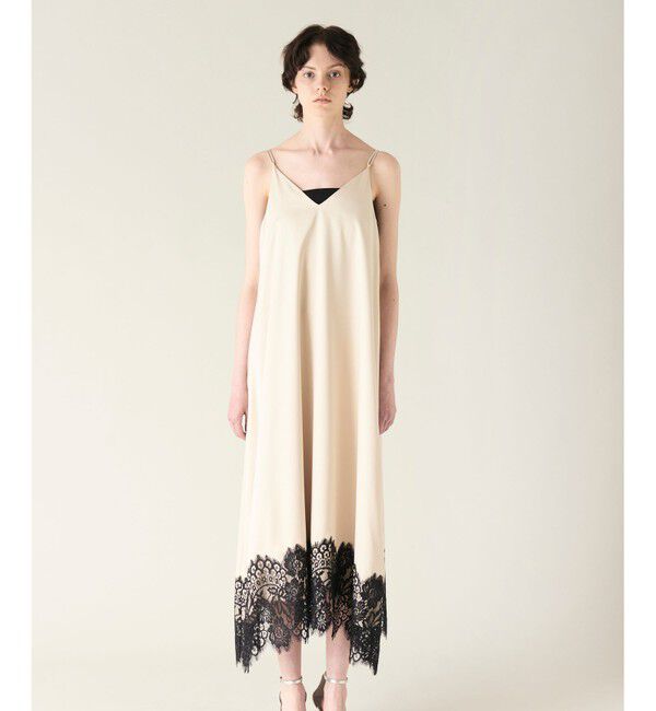 GRACE CONTINENTAL「レースコンビ2wayキャミワンピース」|ワンピース|