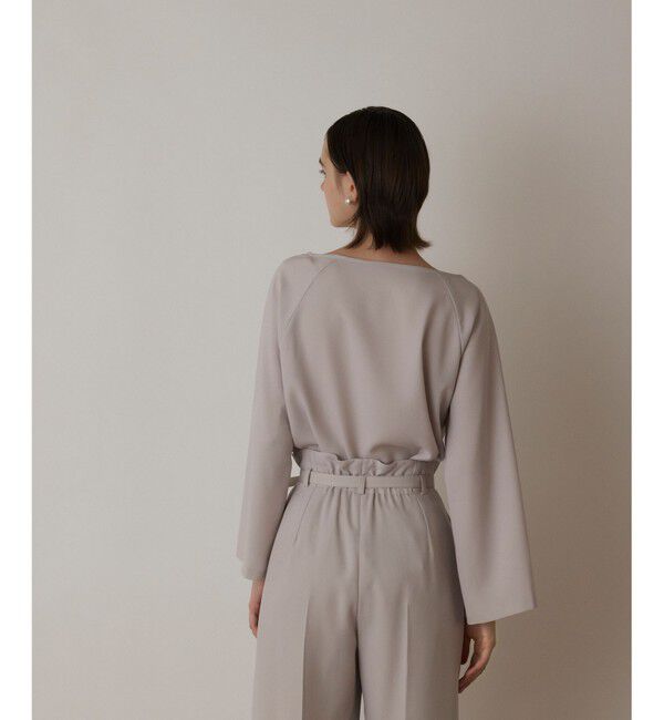  「スリットスリーブトップ」|Tシャツ・カットソー|