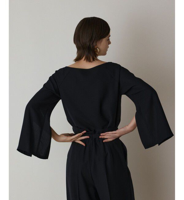  「スリットスリーブトップ」|Tシャツ・カットソー|