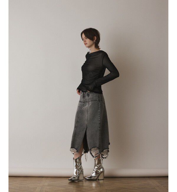  「レイヤードカットトップ」|Tシャツ・カットソー|