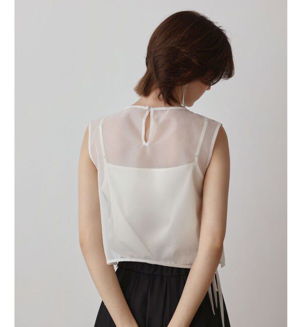 GRACE CONTINENTAL「メッシュフラワートップ」|その他|