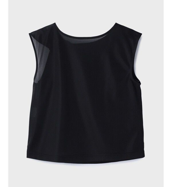 GRACE CONTINENTAL「オーガンドレープトップ」|シャツ・ブラウス|