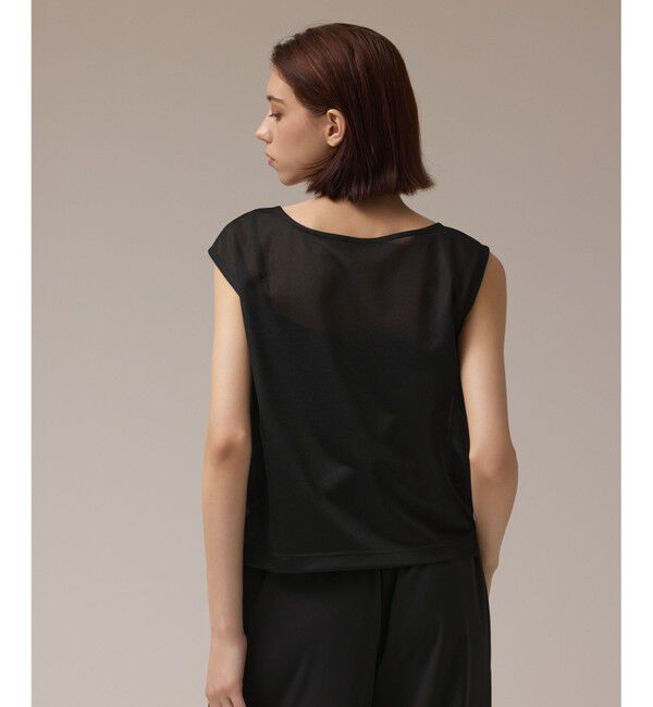 GRACE CONTINENTAL「オーガンドレープトップ」|シャツ・ブラウス|