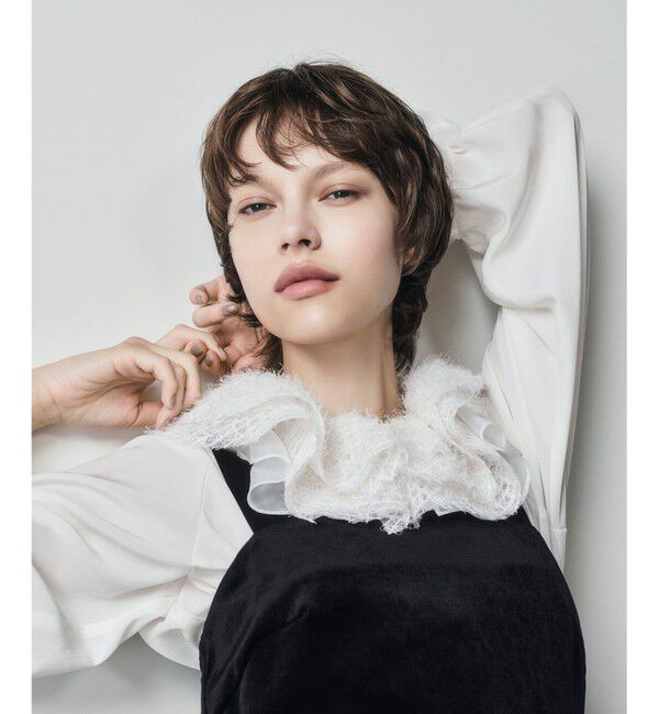 Grace Class「フェザーチュールカラーブラウス」|シャツ・ブラウス|