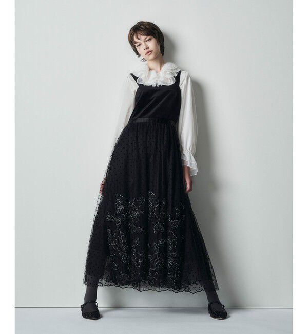 Grace Class「フェザーチュールカラーブラウス」|シャツ・ブラウス|