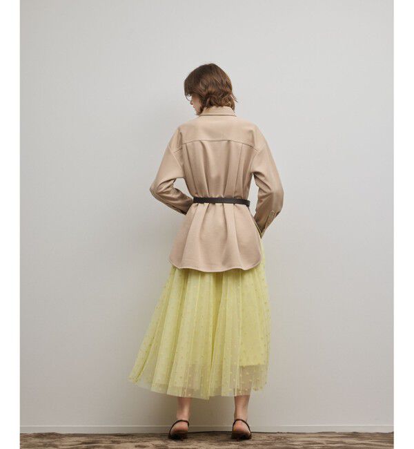 Diagram「フロッキードットプリーツスカート」|スカート|