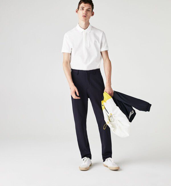 LACOSTE「『Le Paris Polo』レギュラーフィット　パリポロ 比翼ポロシャツ」|ポロシャツ|