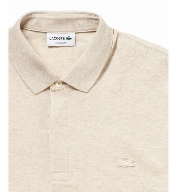 LACOSTE「『Le Paris Polo』レギュラーフィット　パリポロ 比翼ポロシャツ」|ポロシャツ|
