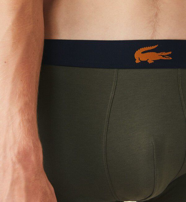 LACOSTE「マルチデザイン３パックトランクショーツ」|インナー|