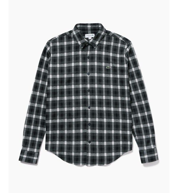 LACOSTE「チェックジャージシャツ」|シャツ・ブラウス|