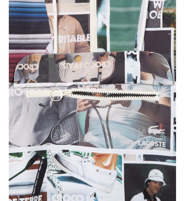 LACOSTE「防水 撥水 総柄アノラックパーカー / ナイロンジャケット」|その他|