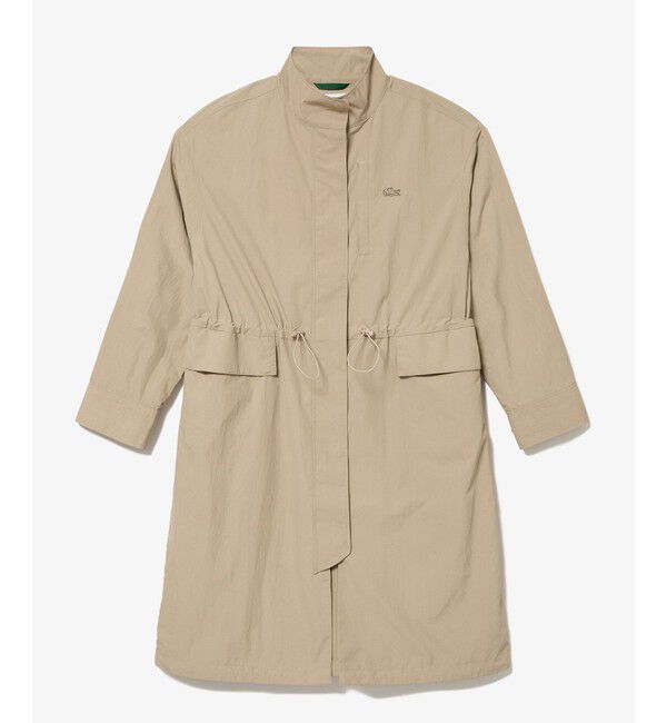 LACOSTE「撥水 ナイロンタフタ スタンドカラーユーティリティコート」|その他|