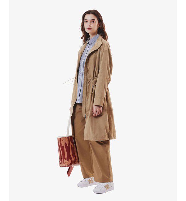 LACOSTE「撥水 ナイロンタフタ スタンドカラーユーティリティコート」|その他|