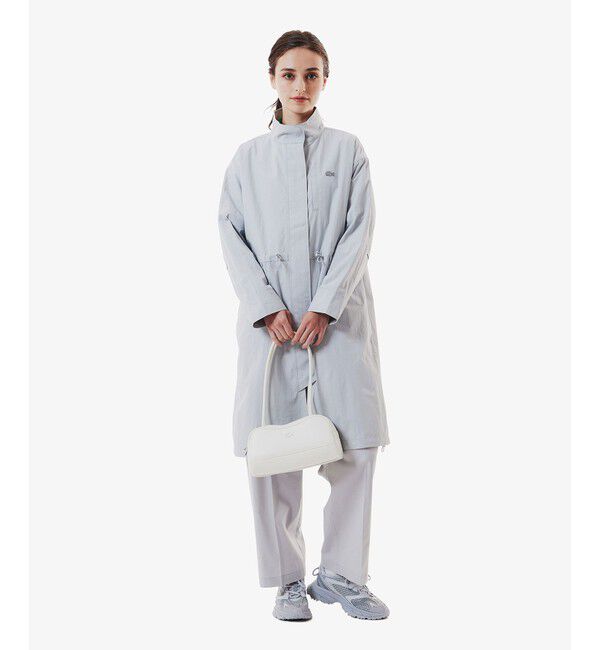 LACOSTE「撥水 ナイロンタフタ スタンドカラーユーティリティコート」|その他|