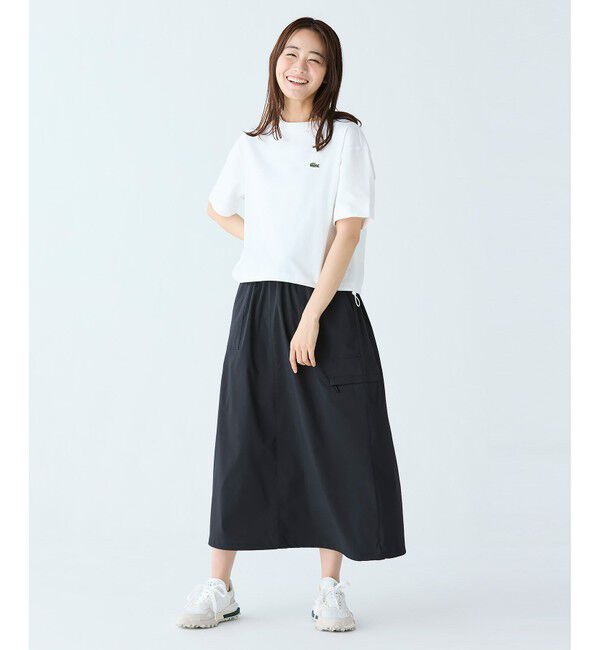 LACOSTE「ドローストリング入りスカート」|スカート|