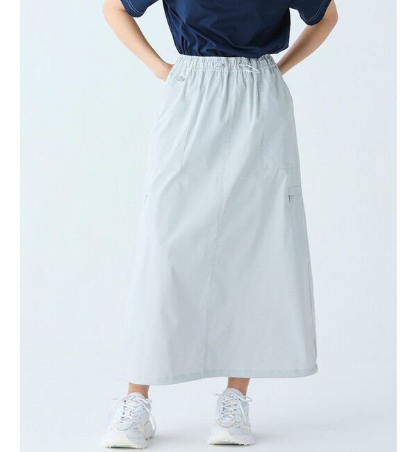 LACOSTE「ドローストリング入りスカート」|スカート|ライトグレー