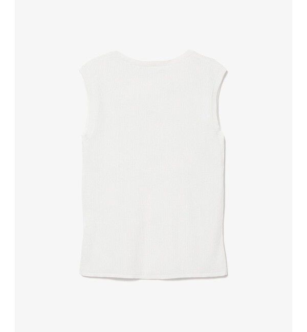 LACOSTE「UVカット クールマックスリブニットタンクトップ」|ベスト・ジレ|