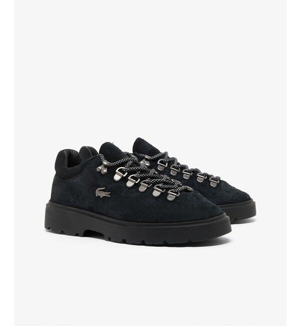 LACOSTE「レディース BASESHOT WNT 225 3 SFA」|スニーカー|ブラック&times;ブラック