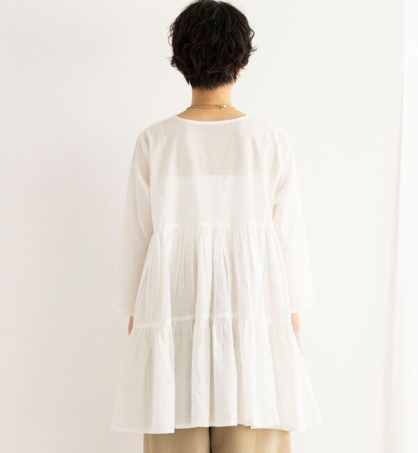 NOLLEY'S「ティアードチュニック」|シャツ・ブラウス|