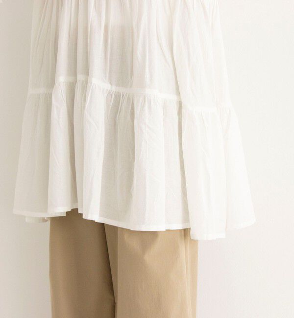 NOLLEY'S「ティアードチュニック」|シャツ・ブラウス|