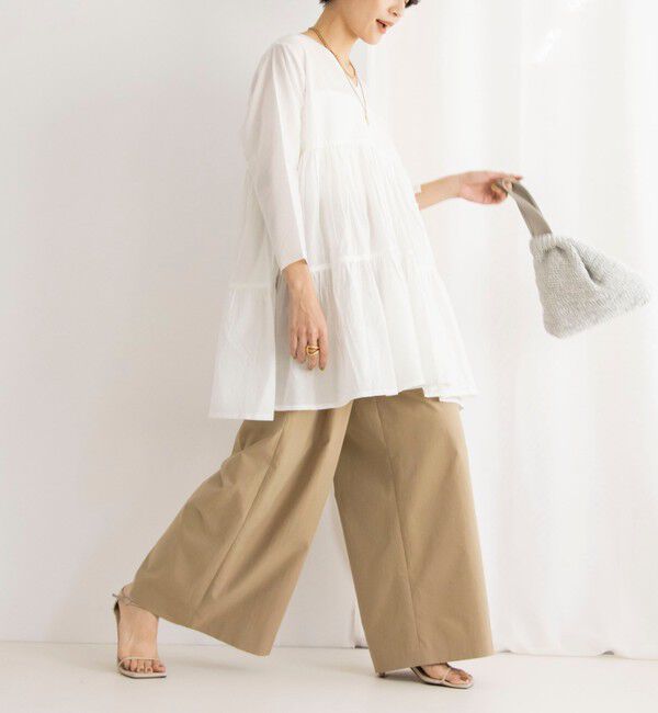 NOLLEY'S「ティアードチュニック」|シャツ・ブラウス|