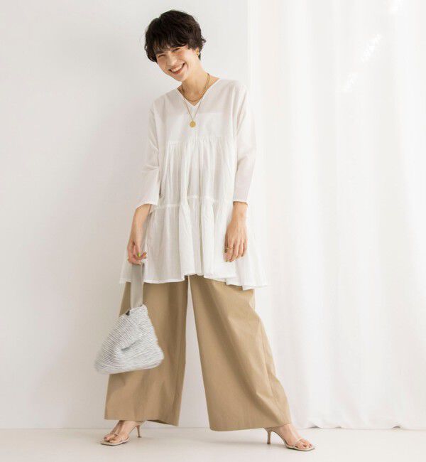 NOLLEY'S「ティアードチュニック」|シャツ・ブラウス|