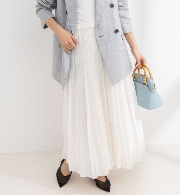 NOLLEY'S「オーガンジープリーツスカート」|スカート|