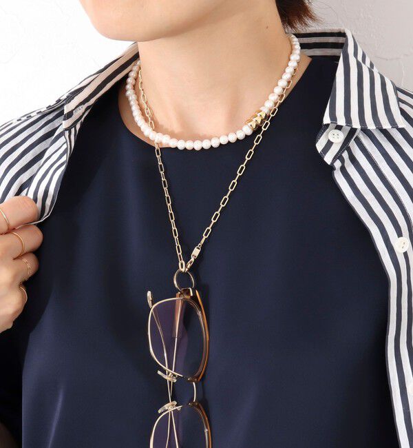 NOLLEY'S「【grace grace/グラスグラス】グラス＆ネックレスチェーン」|ネックレス|