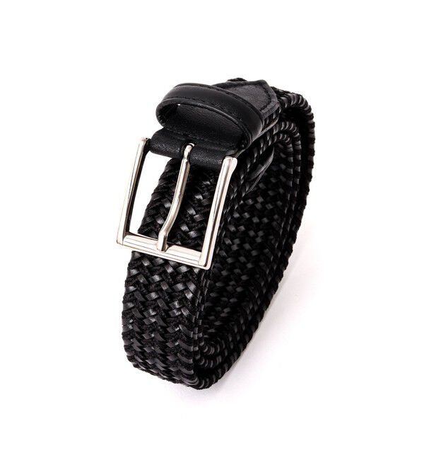 NOLLEY'S goodman「【Saddler's/サドラーズ】別注イントレチャートコンビベルト30」|ベルト|ブラック・グレー系3