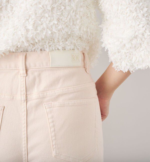 Rie Miller「【RM denim】センタープレスハイウエストデニム」|デニム|