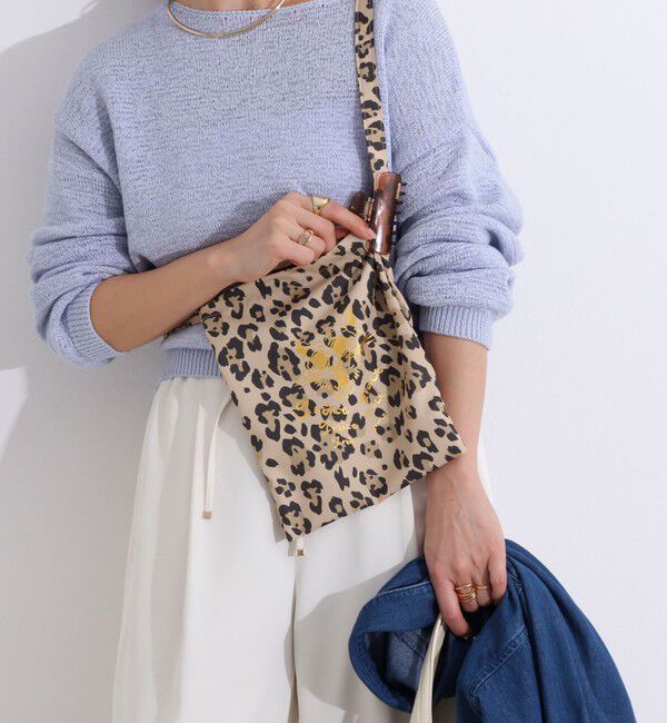 grace grace「【grace grace/グラスグラス】グラスケレオパードサブバッグS」|エコバッグ|