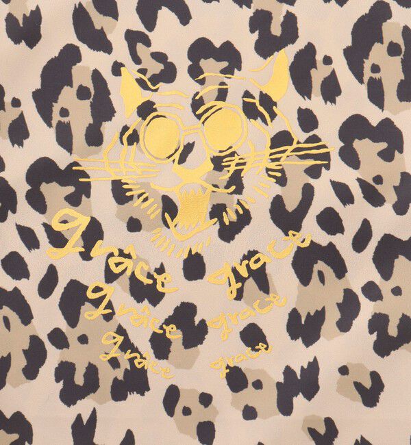 grace grace「【grace grace/グラスグラス】グラスケレオパードサブバッグS」|エコバッグ|