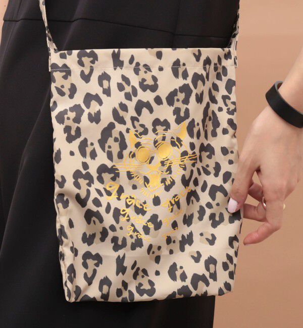 grace grace「【grace grace/グラスグラス】グラスケレオパードサブバッグS」|エコバッグ|