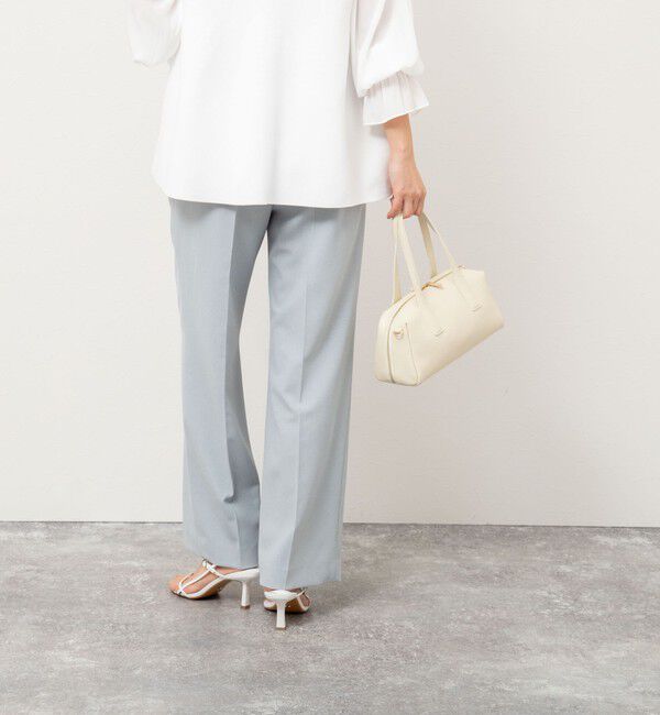 NOLLEY'S「《セットアップ対応》ウォッシャブル高機能麻調愛されワイドパンツ」|その他|