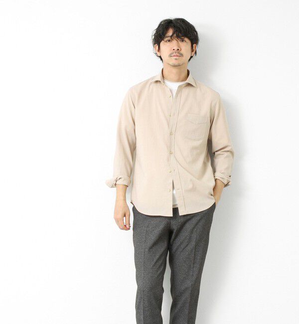 NOLLEY'S goodman「EVALET《防しわ/ストレッチ》カッタウェイシャツ 25SS」|シャツ・ブラウス|
