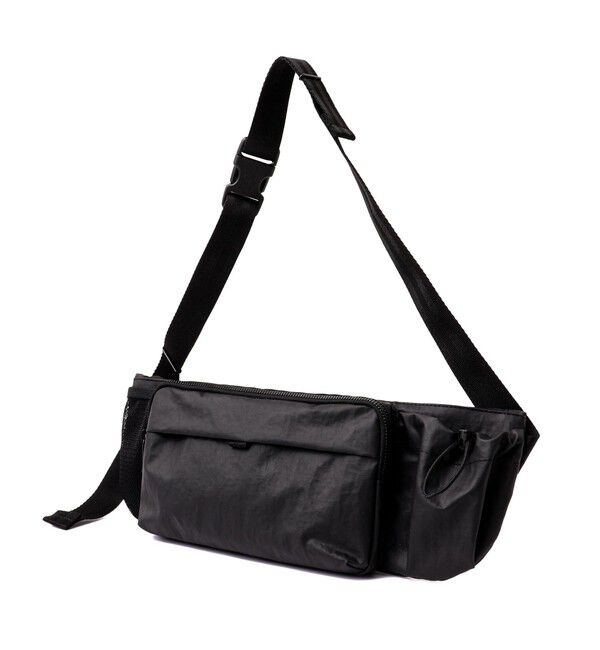 NOLLEY'S goodman「【NESK/ネスク】ロングボディバッグ NS-001」|ショルダー・メッセンジャー|ブラック・グレー系1