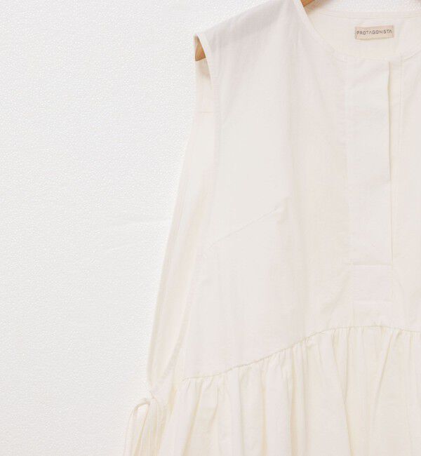 NOLLEY'S sophi「【PROTAGONISTA/プロタゴニスタ】Sleeveless Flare Tops」|シャツ・ブラウス|