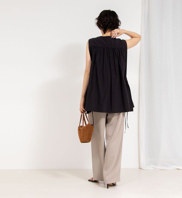 NOLLEY'S sophi「【PROTAGONISTA/プロタゴニスタ】Sleeveless Flare Tops」|シャツ・ブラウス|