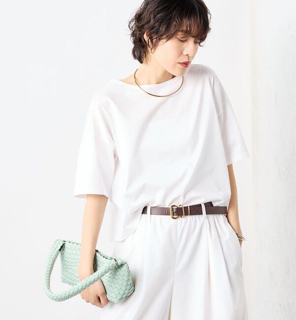 NOLLEY'S「MY STANDARD Tシャツ」|Tシャツ・カットソー|ホワイト