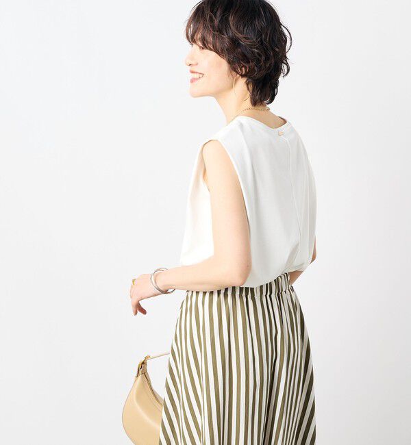 NOLLEY'S「高機能 LA＋スムースタックノースリーブカットソー」|Tシャツ・カットソー|