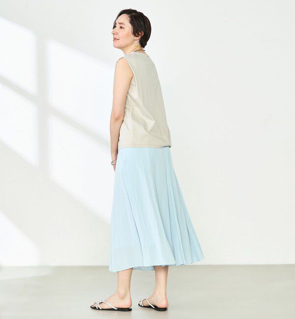 NOLLEY'S「高機能 LA＋スムースタックノースリーブカットソー」|Tシャツ・カットソー|