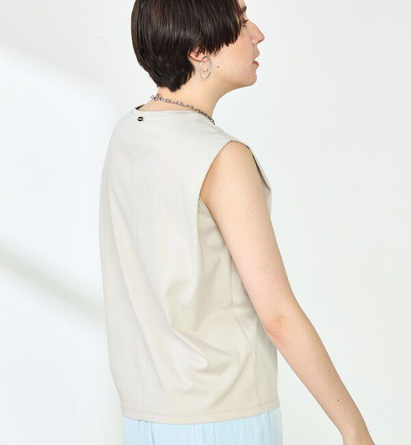 NOLLEY'S「高機能 LA＋スムースタックノースリーブカットソー」|Tシャツ・カットソー|